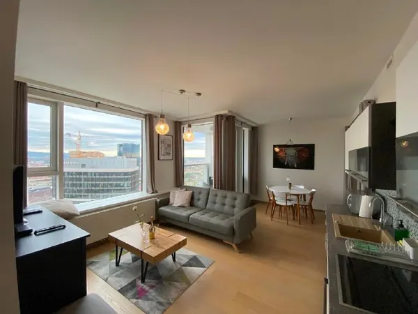 Студия с видом на Дунай, Staré Mesto, Panorama Towers