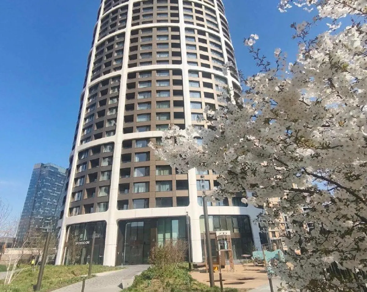 2-комн. квартира, Sky Park, Staré Mesto, вид на город