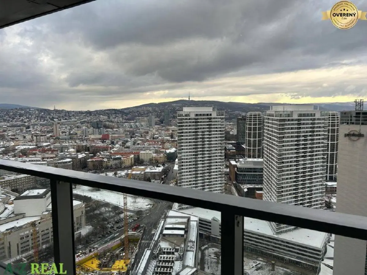 2-комн. квартира, Eurovea Tower, Nivy, Bratislava
